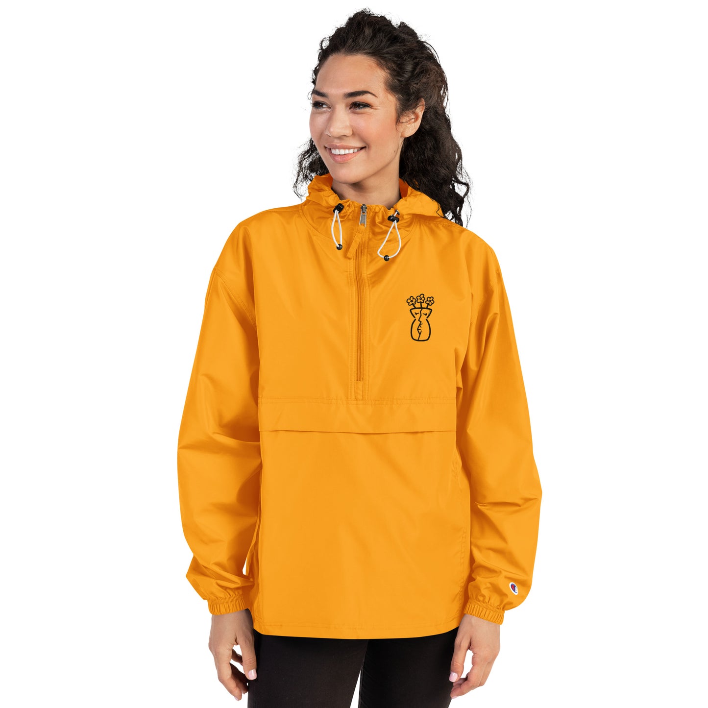 LKD Logo Embroidered Champion Packable Jacket