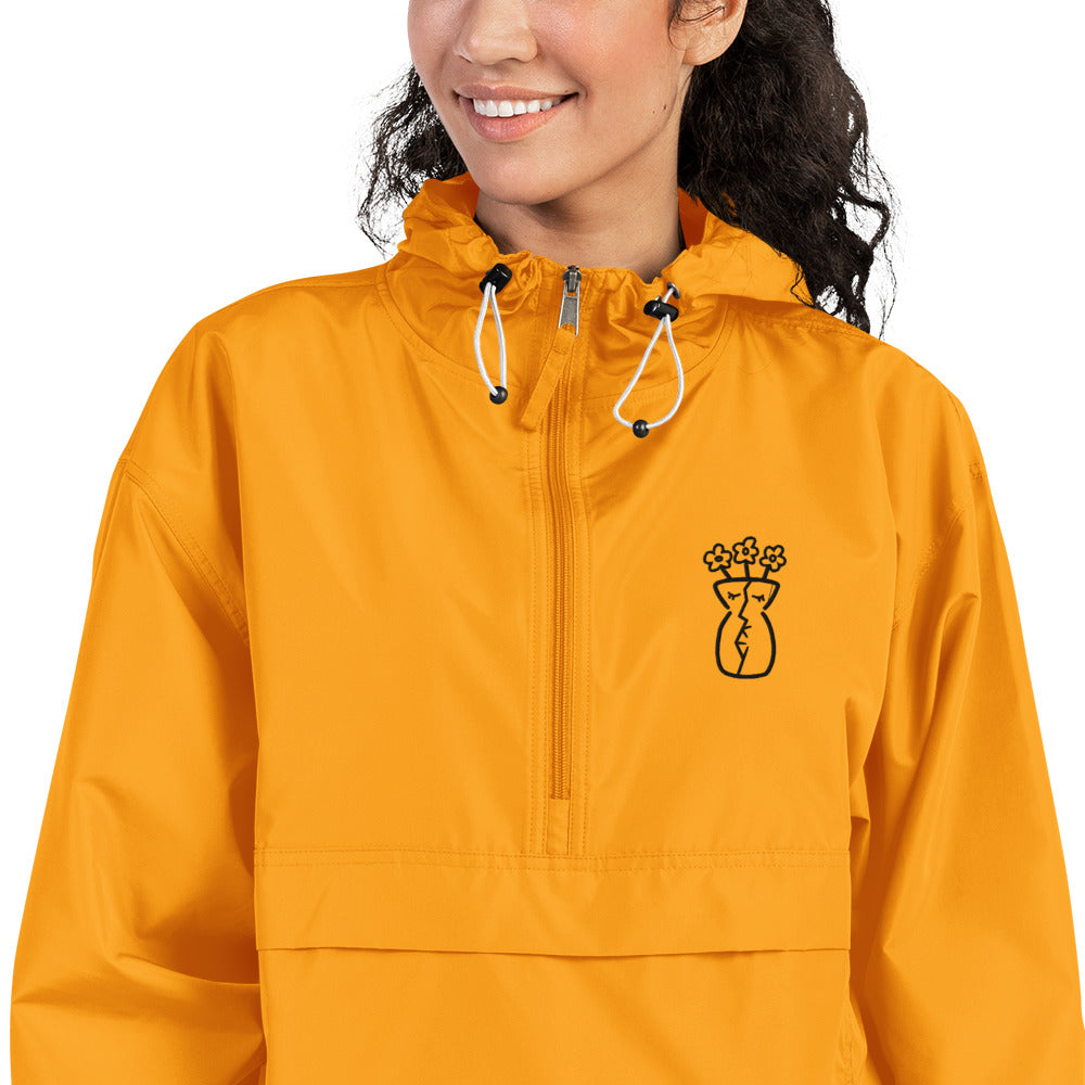 LKD Logo Embroidered Champion Packable Jacket
