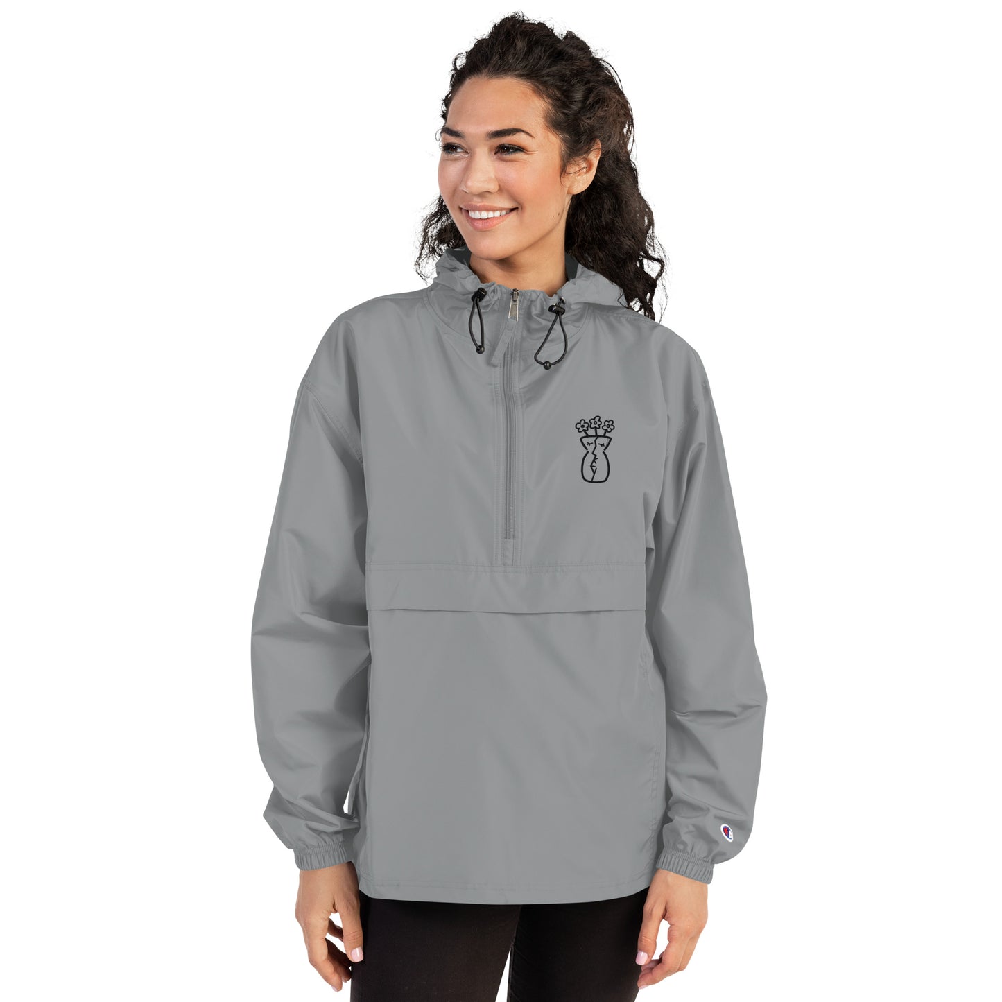 LKD Logo Embroidered Champion Packable Jacket