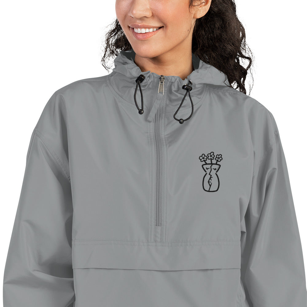 LKD Logo Embroidered Champion Packable Jacket
