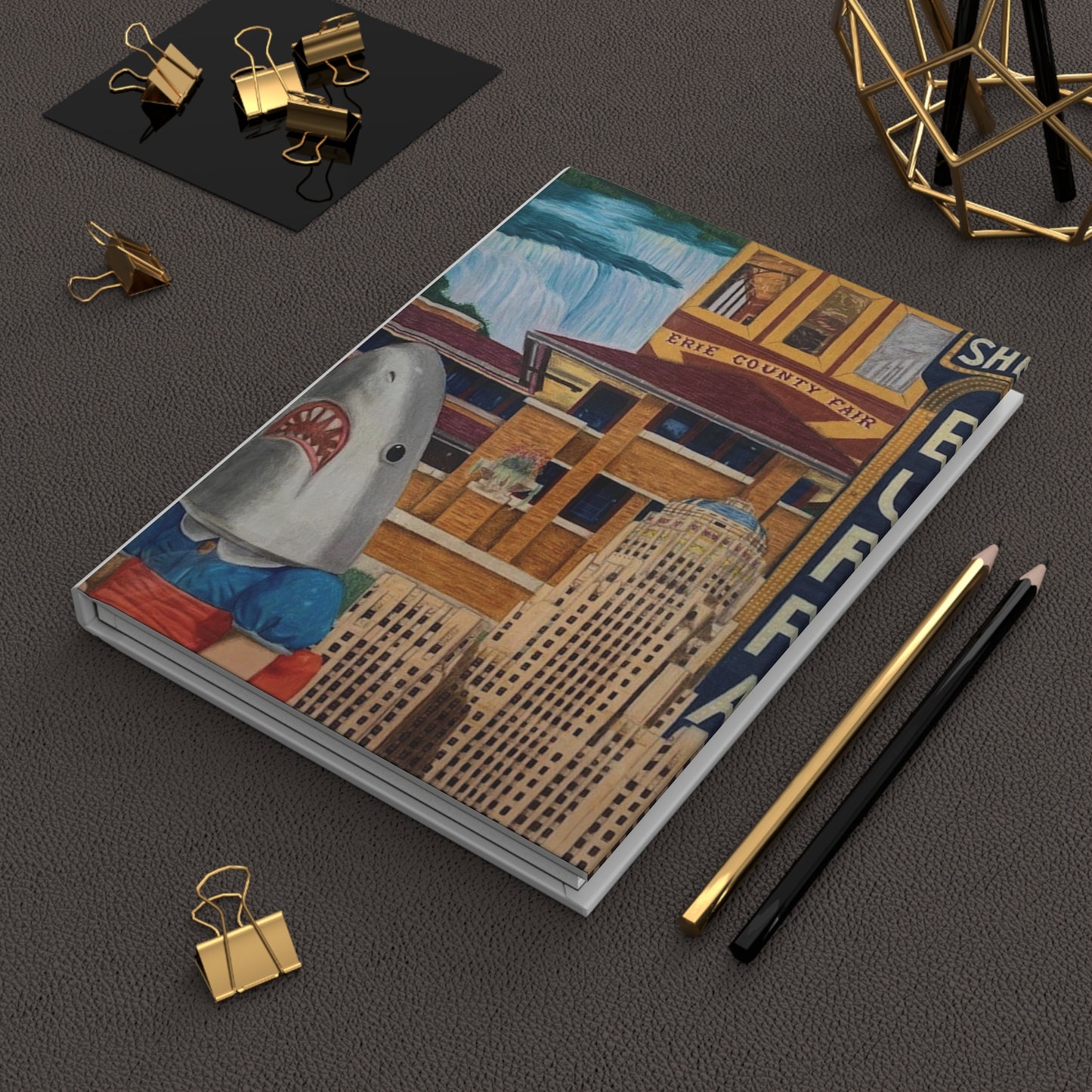 "The City" Hardcover Journal Matte