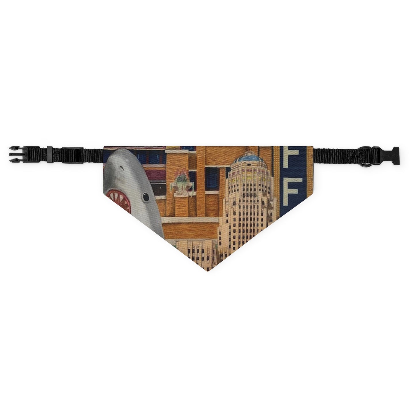 "The City" Pet Bandana Collar