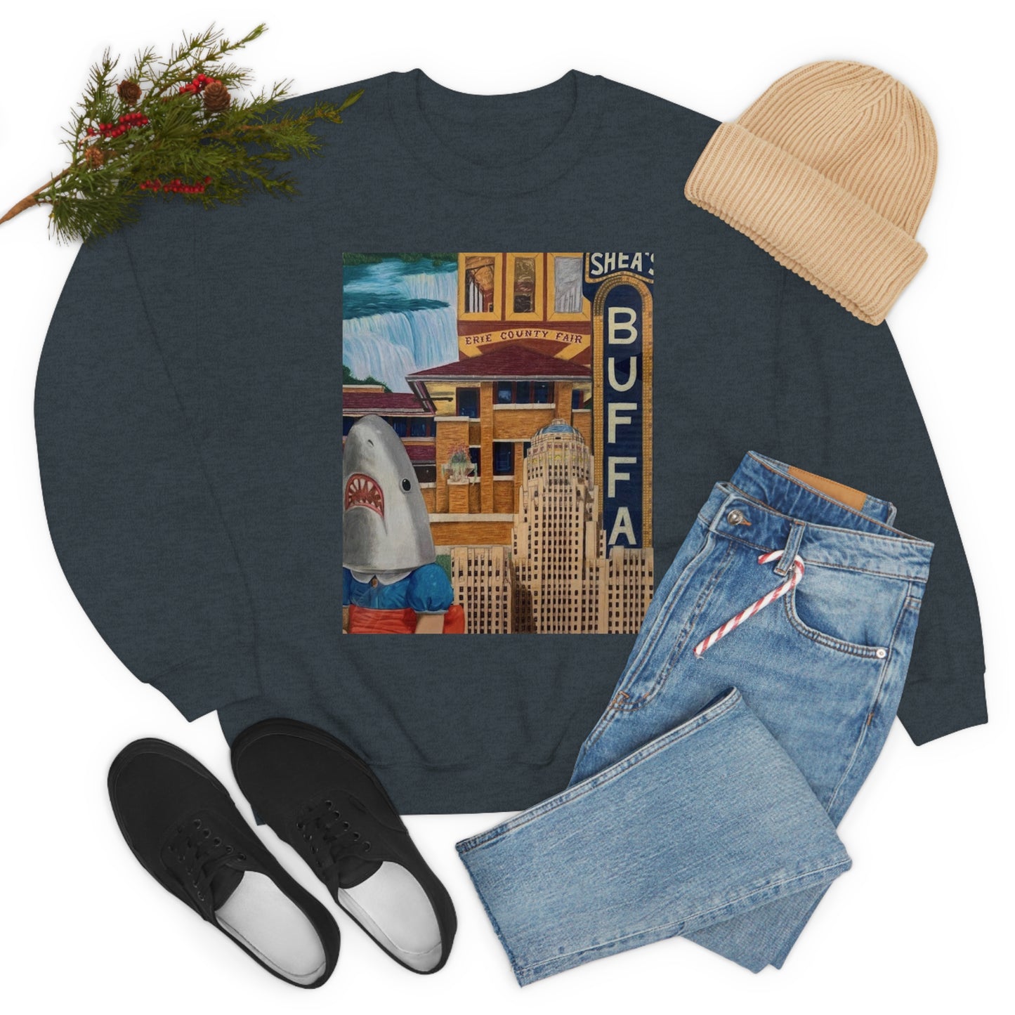 "The City" Crewneck Sweatshirt