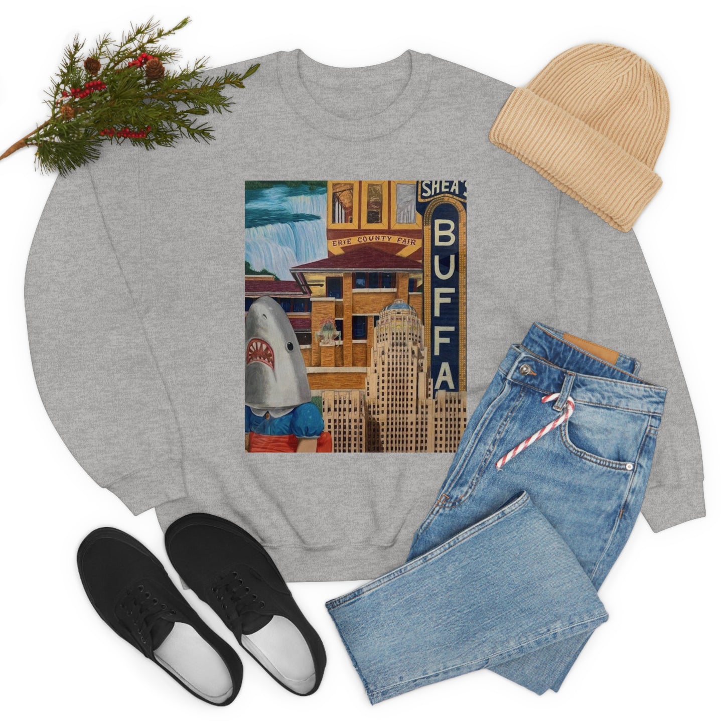 "The City" Crewneck Sweatshirt