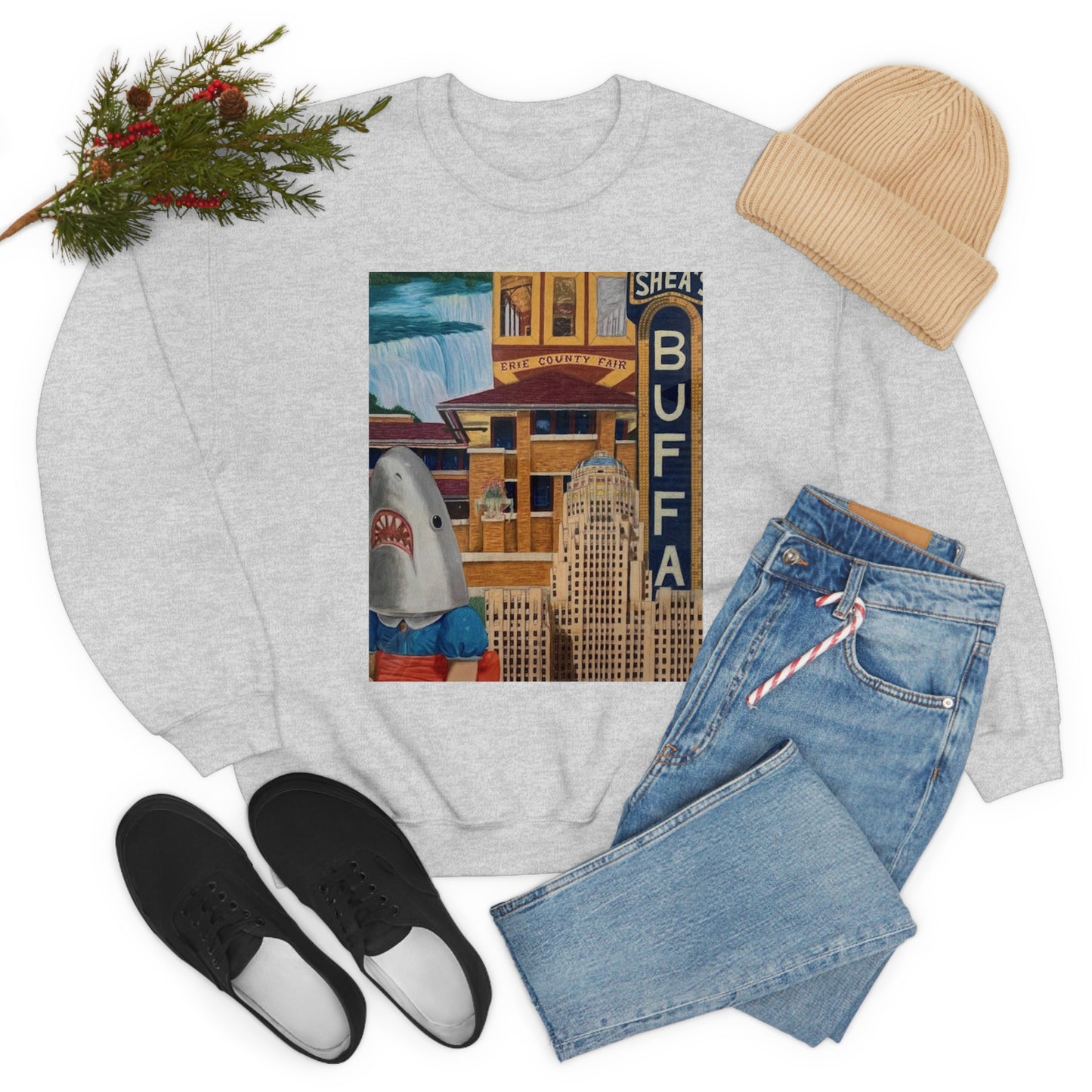 "The City" Crewneck Sweatshirt