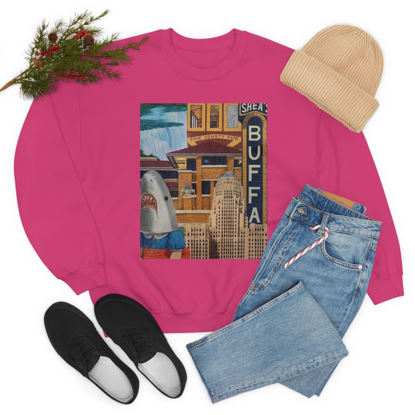 "The City" Crewneck Sweatshirt