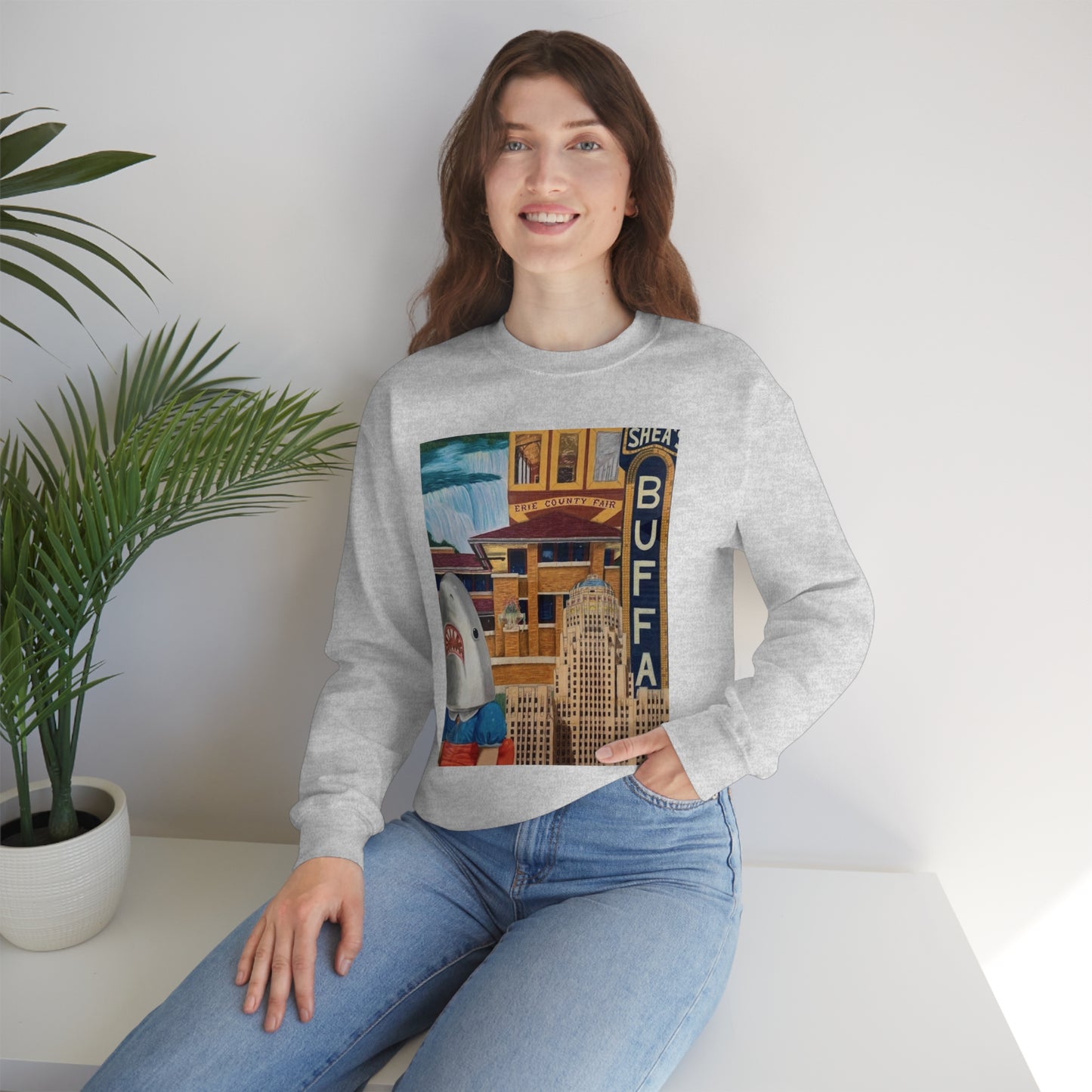 "The City" Crewneck Sweatshirt