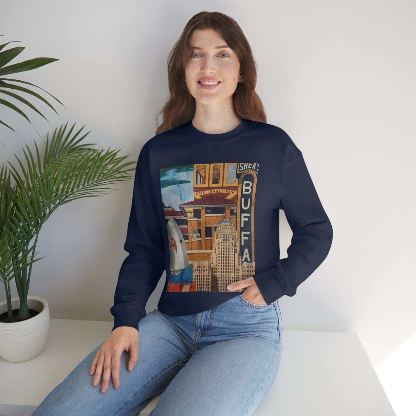 "The City" Crewneck Sweatshirt