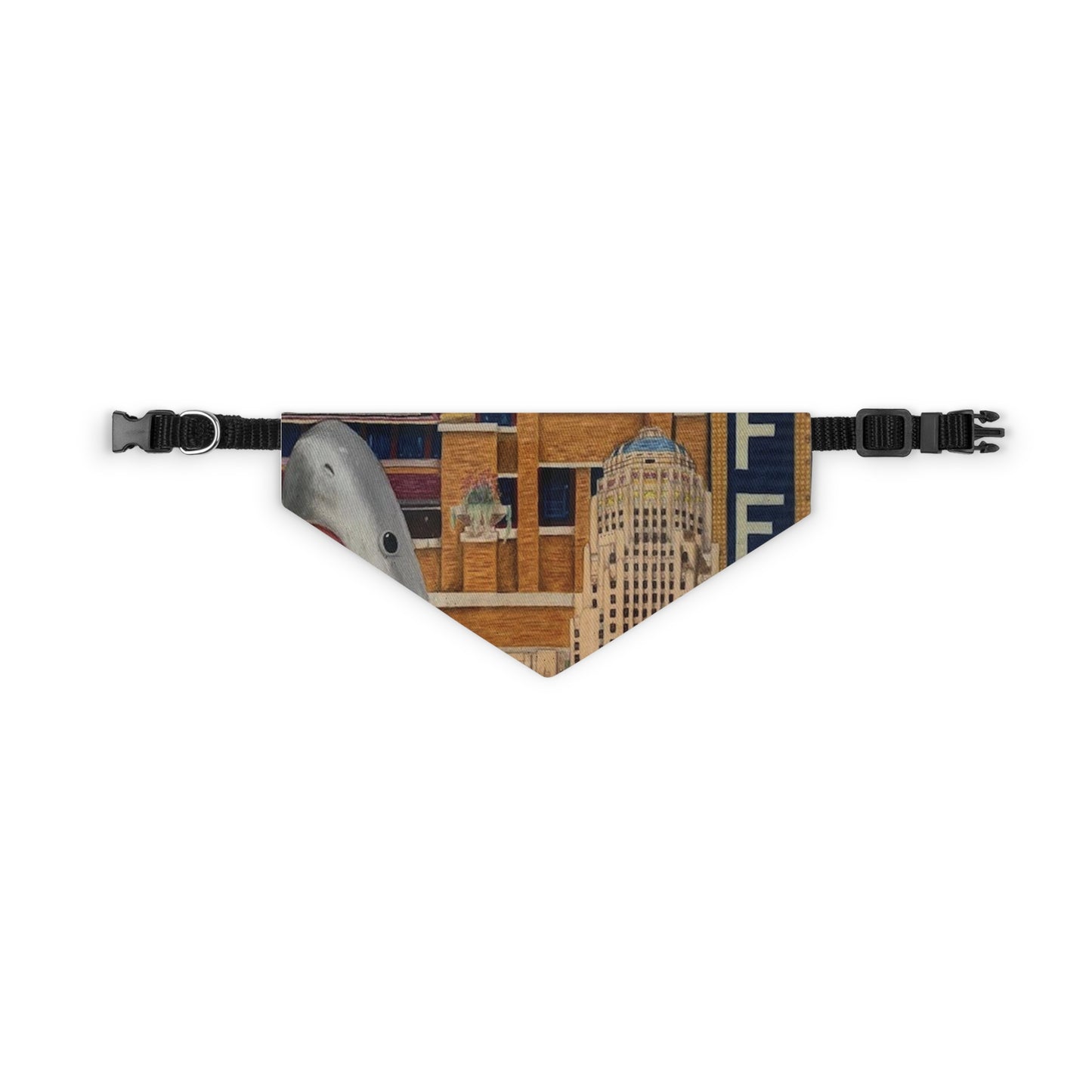 "The City" Pet Bandana Collar
