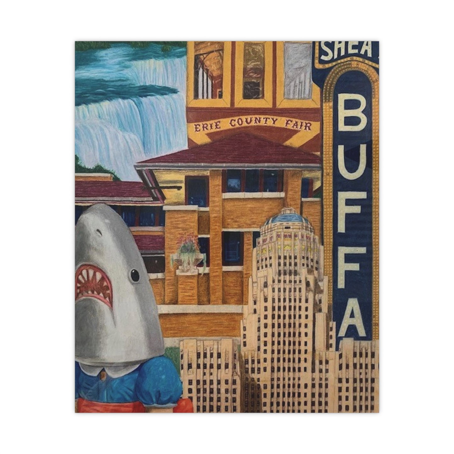 "The City" Premium Matte Posters