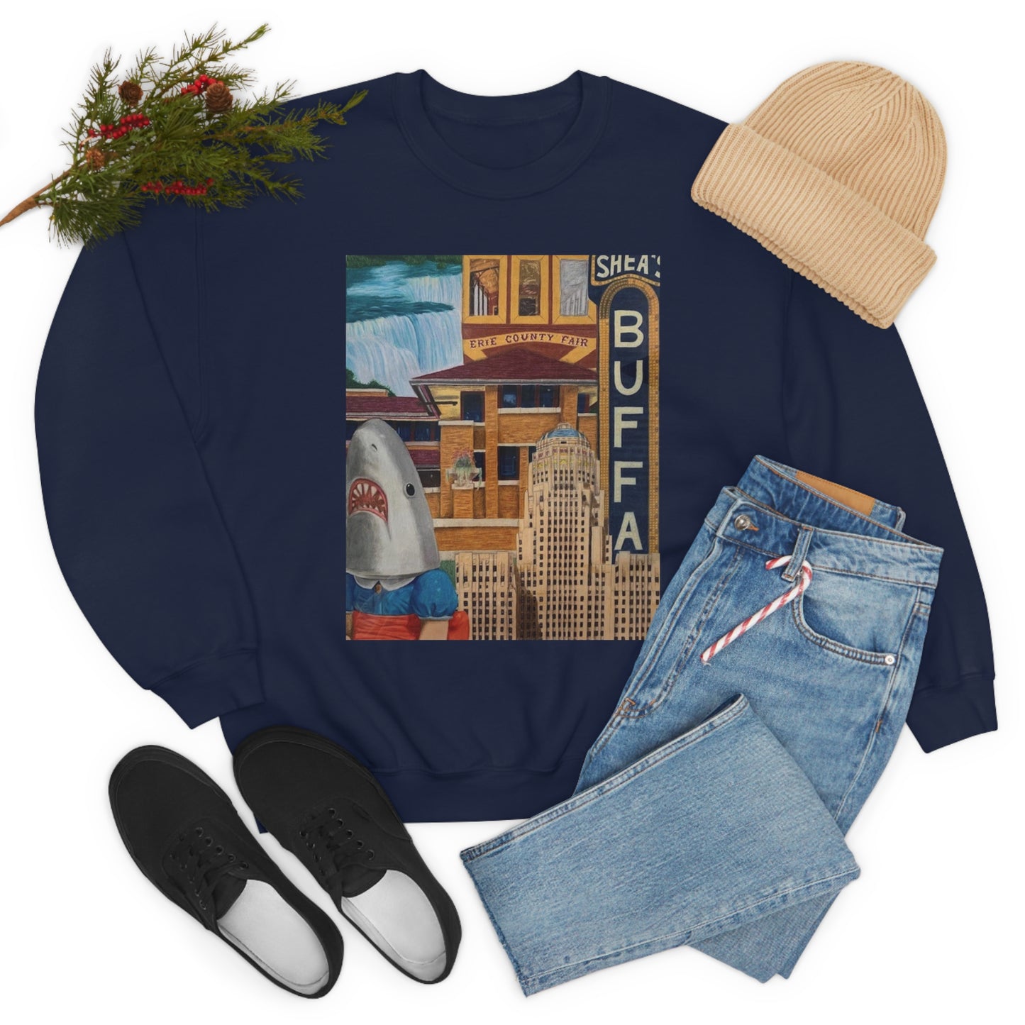 "The City" Crewneck Sweatshirt