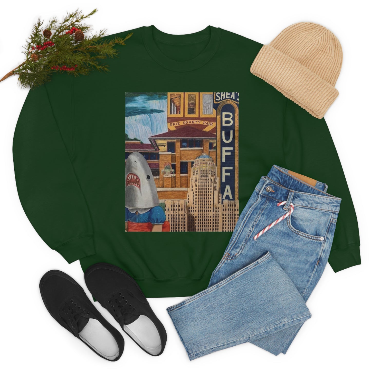 "The City" Crewneck Sweatshirt