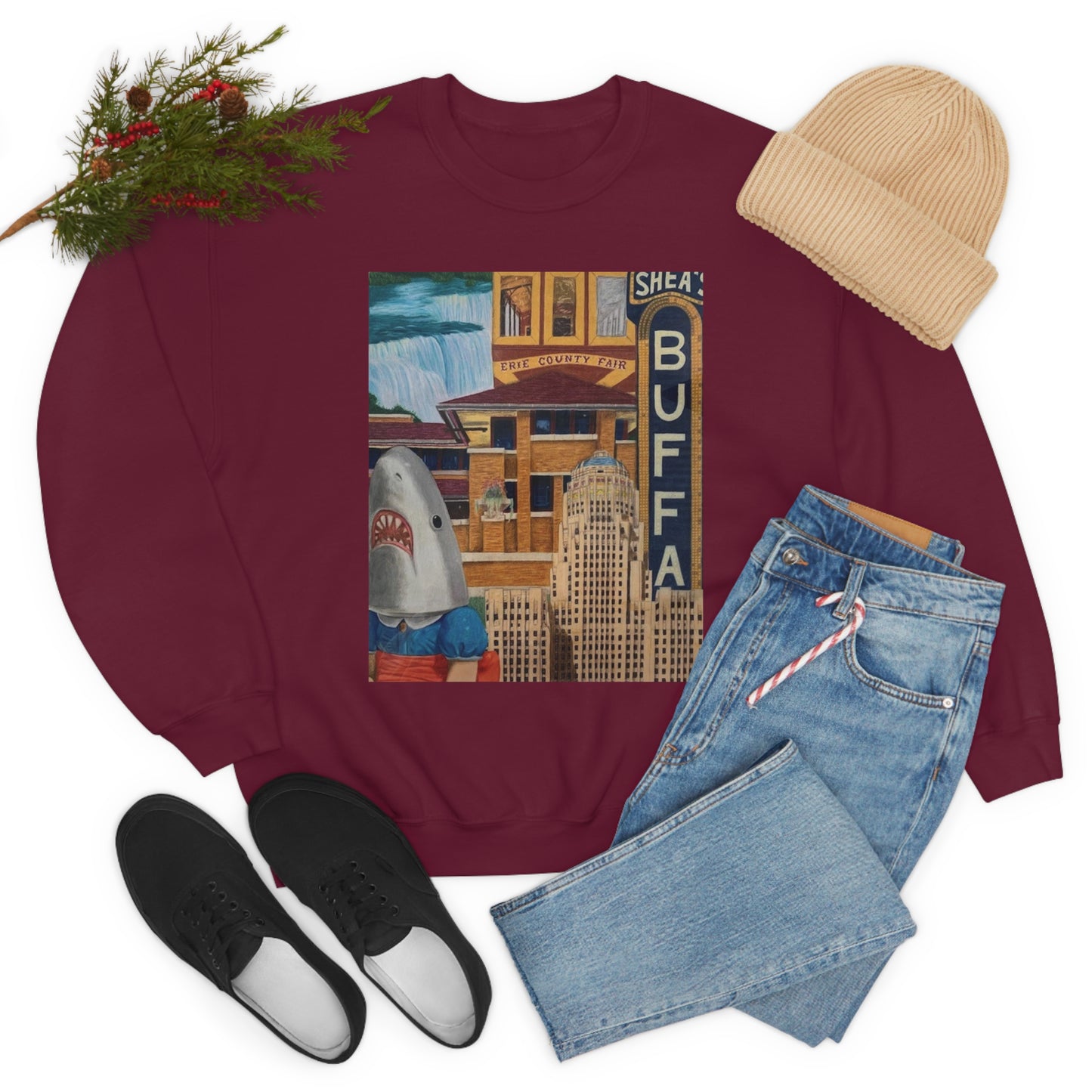 "The City" Crewneck Sweatshirt
