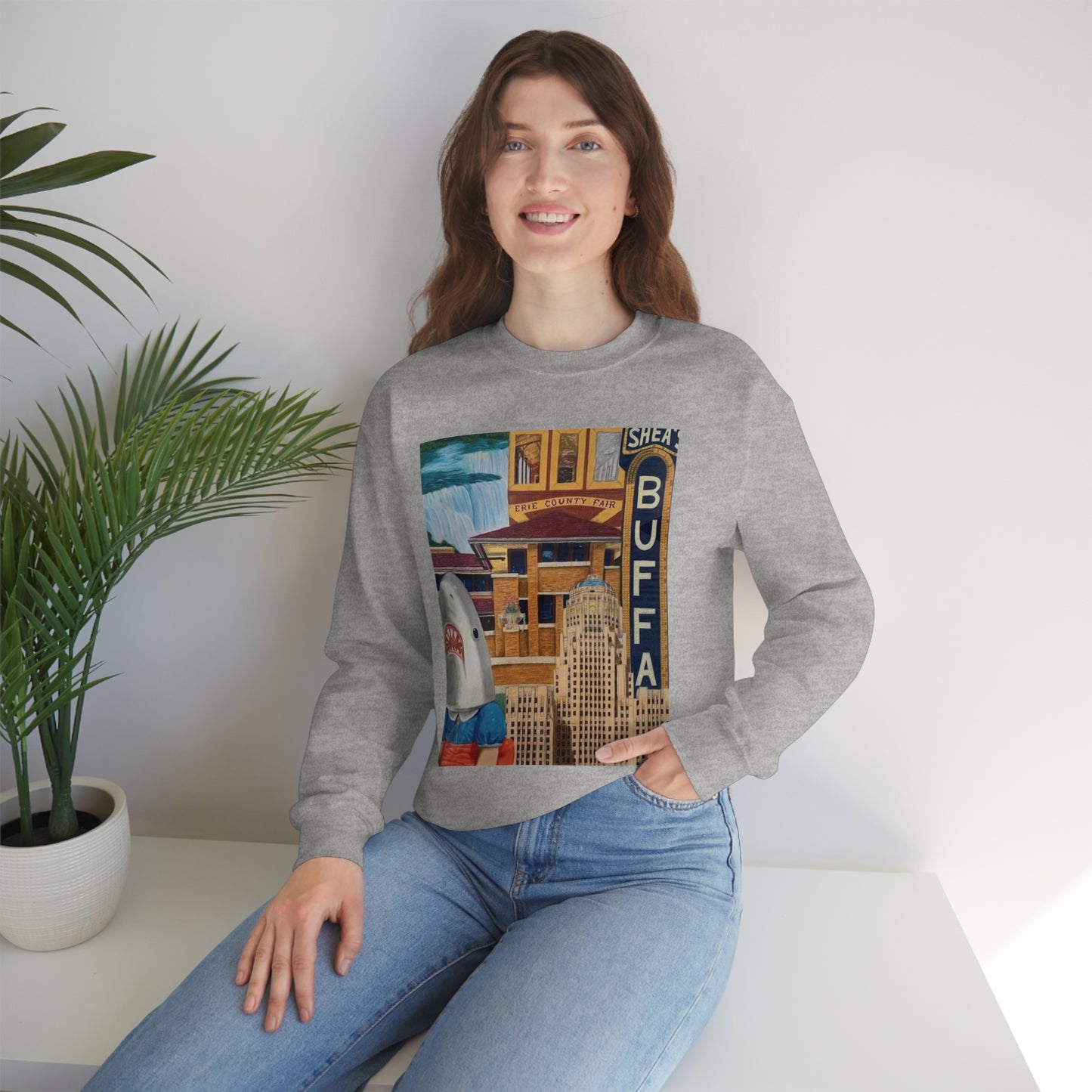 "The City" Crewneck Sweatshirt