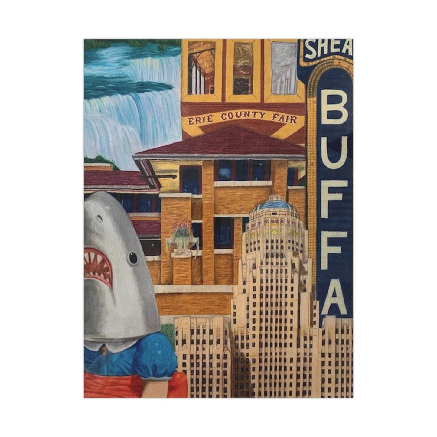 "The City" Premium Matte Posters