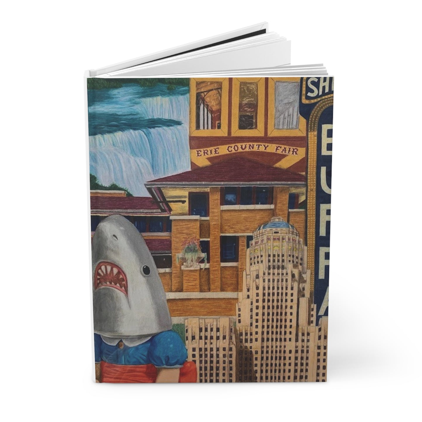 "The City" Hardcover Journal Matte