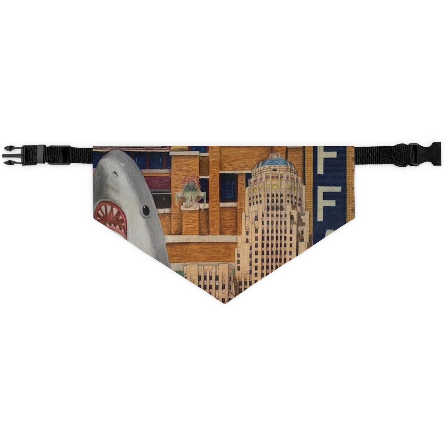 "The City" Pet Bandana Collar
