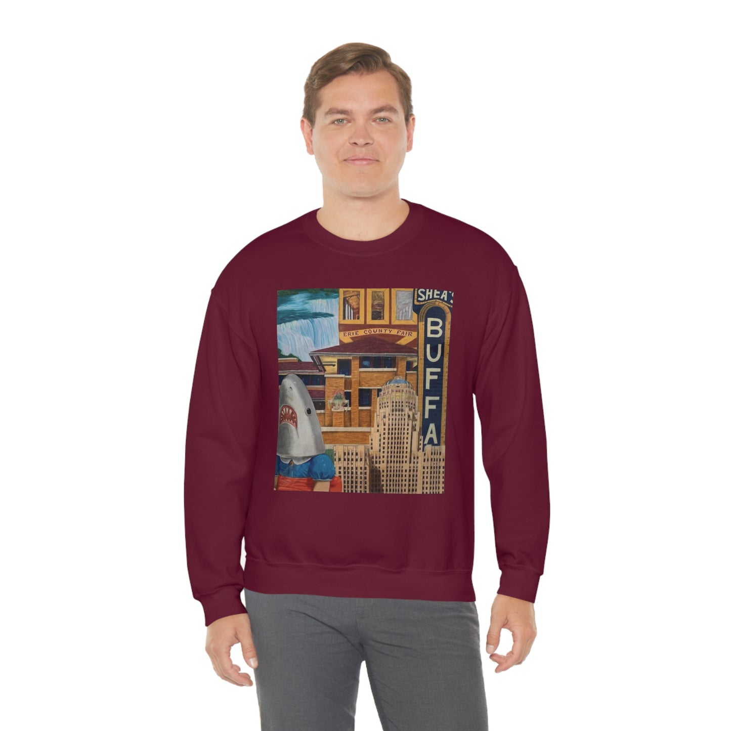 "The City" Crewneck Sweatshirt