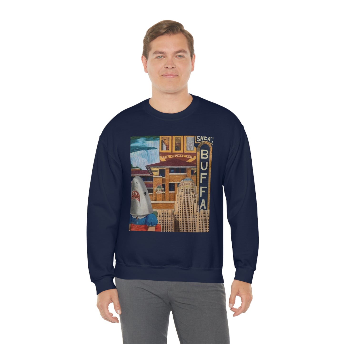 "The City" Crewneck Sweatshirt