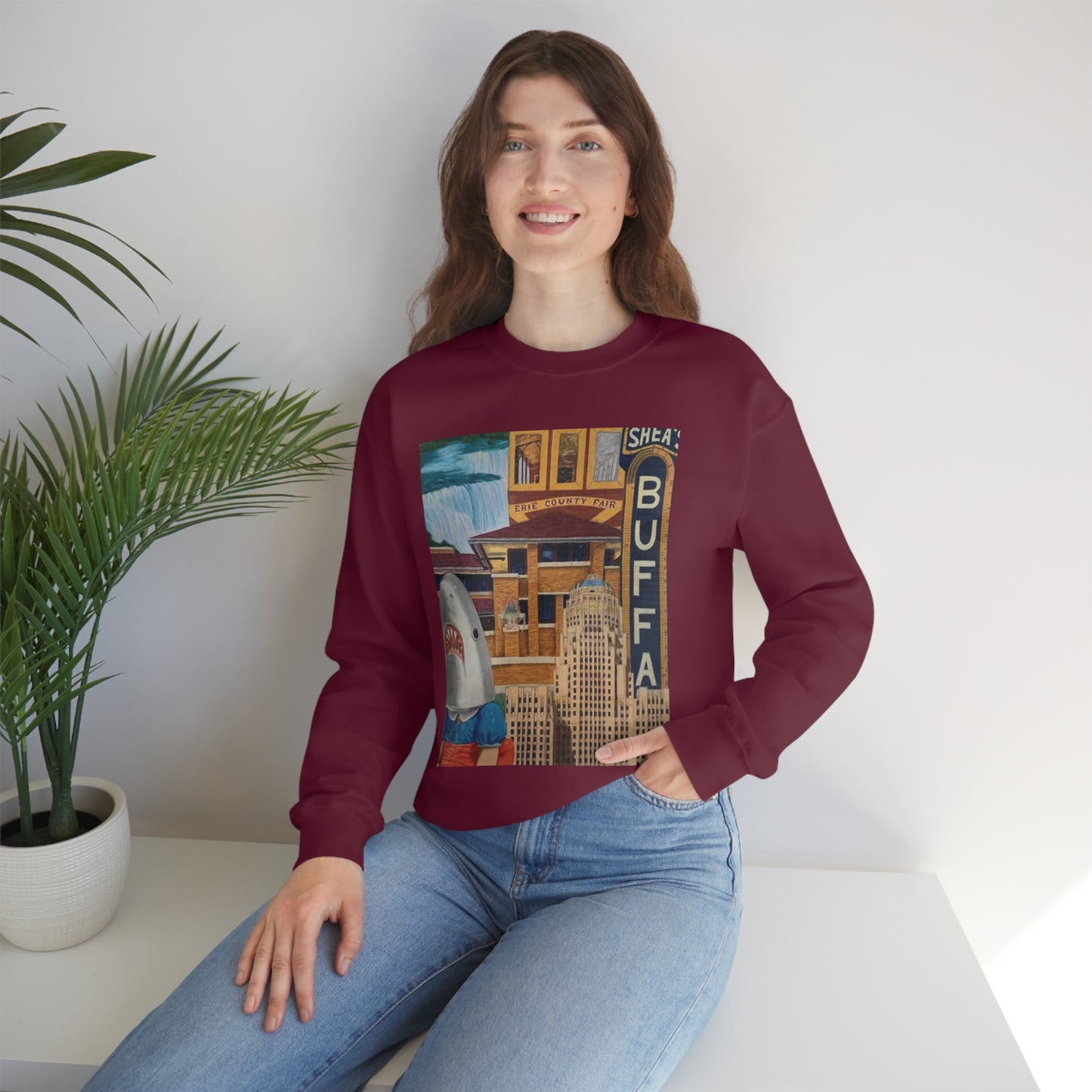 "The City" Crewneck Sweatshirt