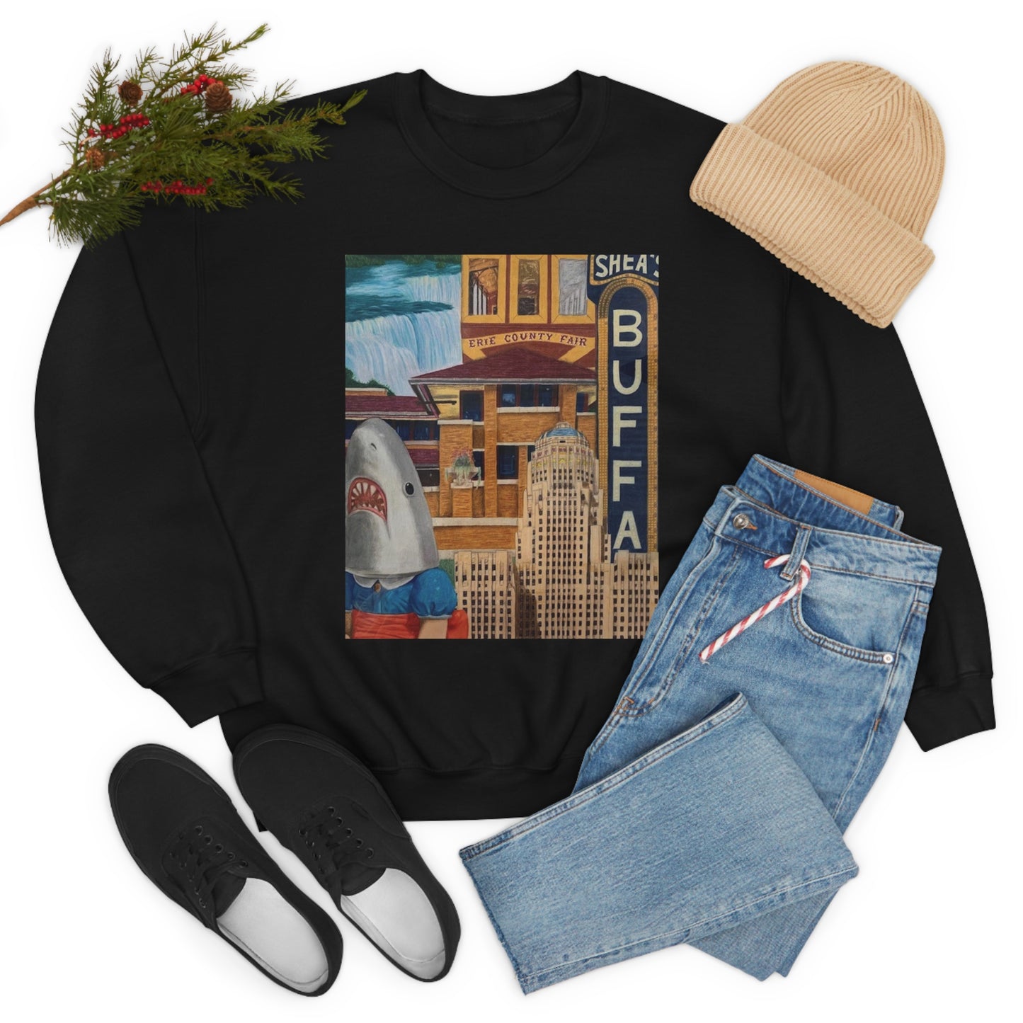 "The City" Crewneck Sweatshirt