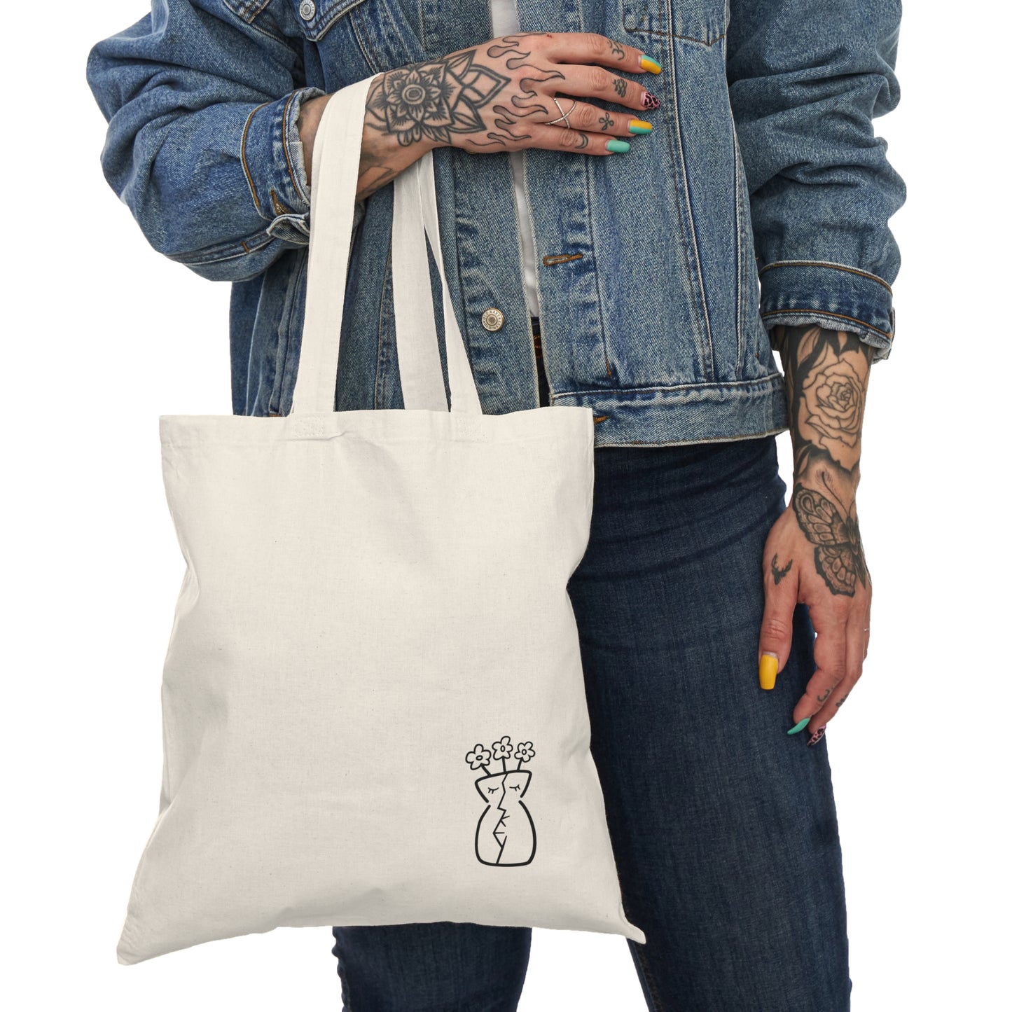 "The City" Natural Tote Bag