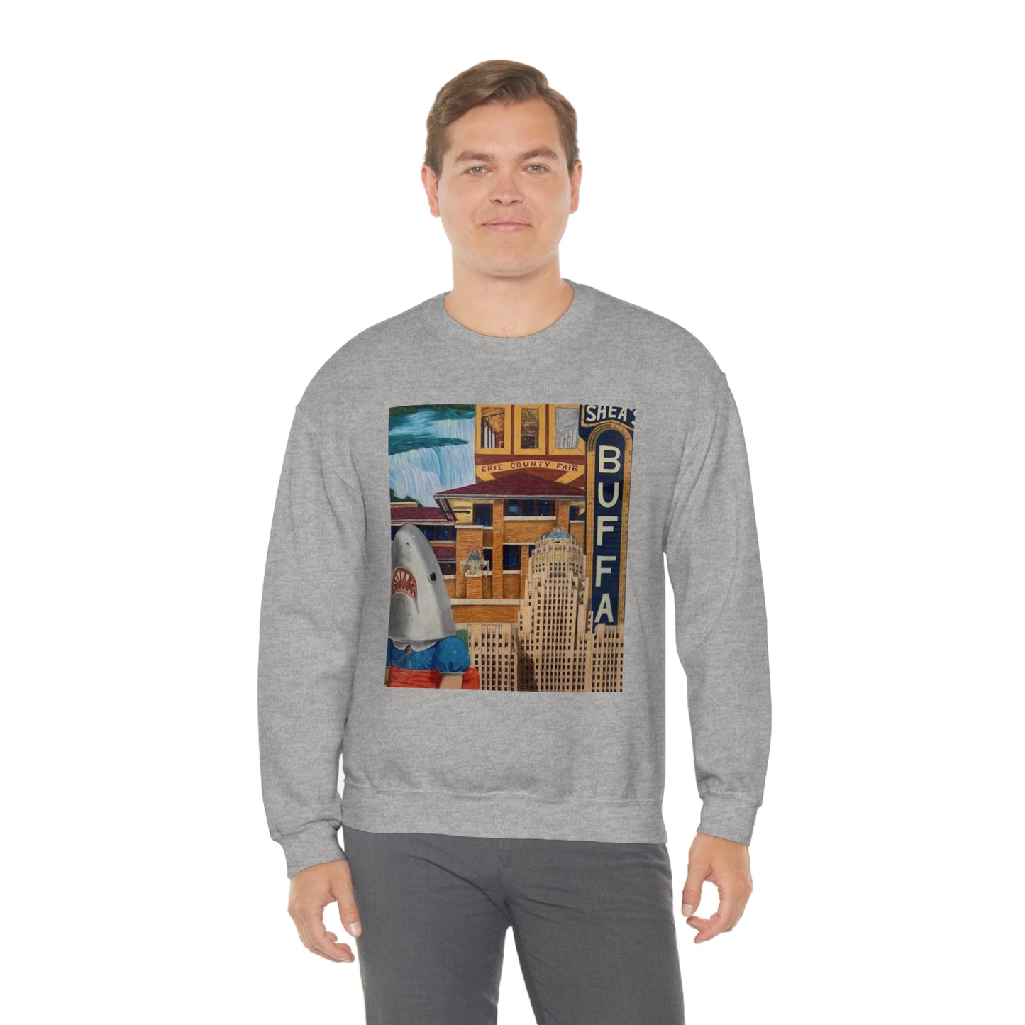 "The City" Crewneck Sweatshirt